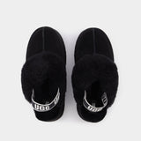 Funkette Femme en Shearling Noir