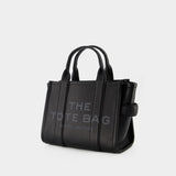 Sac The Small Tote en Cuir Noir