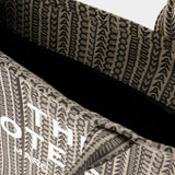 The Large Tote Bag Monogram - Marc Jacobs - Coton - Beige Multi