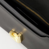 Sac The Shoulder Bag en Cuir Noir
