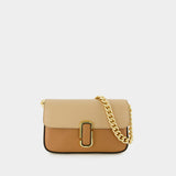 Sac The Shoulder Bag en Cuir Orange