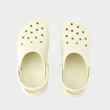 Sandales Classic Platform - Crocs - Thermoplastique - Beige