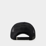 Casquette Staggered Logo Trucker - Amiri - Coton - Noir