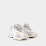 Sneakers Ma Runner - Amiri - Cuir - Gris Bleu