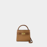 Sac À Main Lee Radziwill - Tory Burch - Cuir - Tiramisu