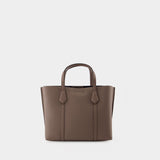 Tote Bag Perry Small - Tory Burch - Cuir - Clam Shell