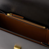 Sac Hobo Eleanor - Tory Burch - Cuir - Noir