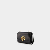 Sac Hobo Eleanor - Tory Burch - Cuir - Noir