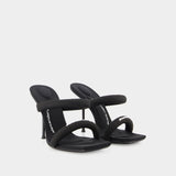 Sandales Julie - Alexander Wang - Nylon - Noir