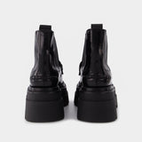 Bottines Carter Platform 75 en Cuir Noir