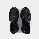 Bottines Carter Platform 75 en Cuir Noir
