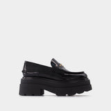 Mocassins Carter Platform 75 en Cuir Noir