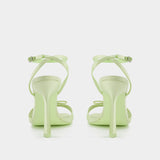 Sandales Dahlia 105 Bow - Alexander Wang - Satin - Butterfly