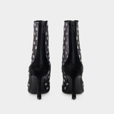 Bottes Delphine 105 - Alexander Wang - Mesh - Noir