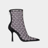 Bottes Delphine 105 - Alexander Wang - Mesh - Noir