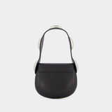 Sac Hobo Dome Small - Alexander Wang - Cuir - Noir