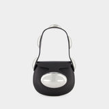 Sac Hobo Dome Small - Alexander Wang - Cuir - Noir