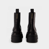 Bottes Carter Chelsea - Alexander Wang - Cuir - Noir