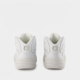 Sneakers Aw Hoop - Alexander Wang - Cuir - Blanc