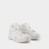 Sneakers Aw Hoop - Alexander Wang - Cuir - Blanc