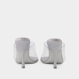 Sandales Nudie 105 - Alexander Wang - PVC - Argenté