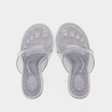 Sandales Nudie 105 - Alexander Wang - PVC - Argenté