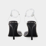 Sandales Nova 105 - Alexander Wang - PVC - Noir