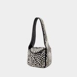 Sac Hobo Spike Small - Alexander Wang - Cuir - Noir