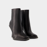 Bottines à Talons Nova 105 - Alexander Wang - Cuir - Noir