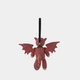 Pochette Beiress Dragon Wristlet - Alexander Wang - Mesh - Rouge