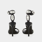 Sandales Dome 105 - Alexander Wang - Cuir - Noir