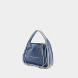 Sac À Main Ryan Small Bag - Alexander Wang - Coton - Bleu