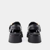 Sandales Carter Cage - Alexander Wang - Cuir - Noir