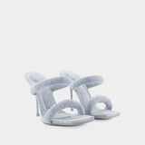 Escarpins Julie Tubular - Alexander Wang - Cuir - Bleu