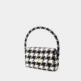Sac Hobo Nico - Anine Bing - Coton - Noir/Blanc