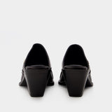 Mules Tania - Anine Bing - Cuir - Noir