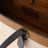 Sac Badge Field Tote en Toile Enduite Colorblock
