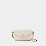 Sac à Bandoulière Wyn - Coach - Cuir - Blanc