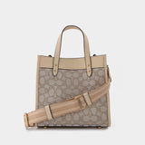 Sac Field Tote Signature 22 en Jacquard Ivoire