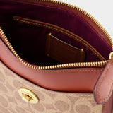 Sac À Bandoulière Chaise 19 - Coach - Toile - Tan Rust