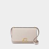 Sac Bandit Shoulder - Coach - Cuir Nappa - Ivoire