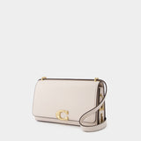 Sac Bandit Shoulder - Coach - Cuir Nappa - Ivoire