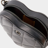 Sac À Bandoulière Heart - Coach - Cuir - Noir