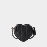 Sac À Bandoulière Heart - Coach - Cuir - Noir