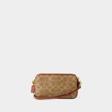 Sac À Bandoulière Kira - Coach - Toile - Tan Rust