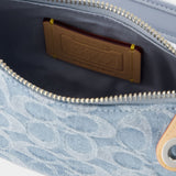 Sac Hobo Swinger 20 - Coach - Toile - Bleu