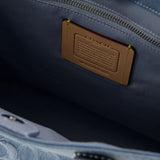 Cabas Field Tote 40 - Coach - Toile - Bleu