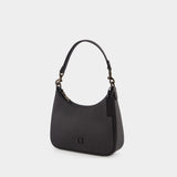 Sac à bandoulière Hobo - Coach - Cuir - Noir