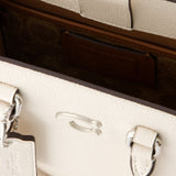 Tote Bag Tote 16 - Coach - Cuir - Blanc