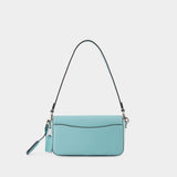 Sac Hobo Studio Baguette - Coach - Cuir - Bleu